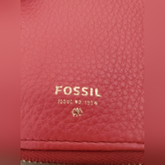 Fossil Pink Leather Phone Pouch/Wallet - Picture 6 of 6